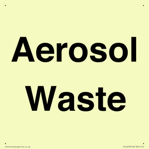 Aerosol Waste